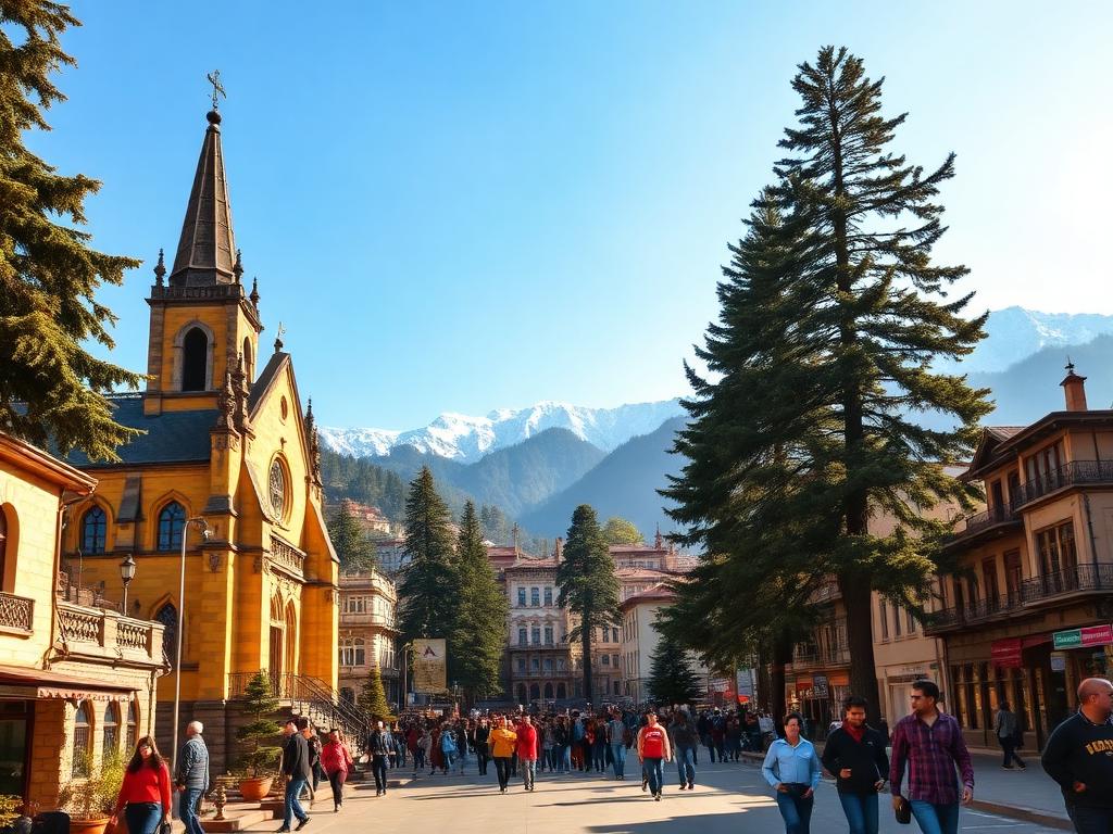 Taxi to Shimla from Kanpur